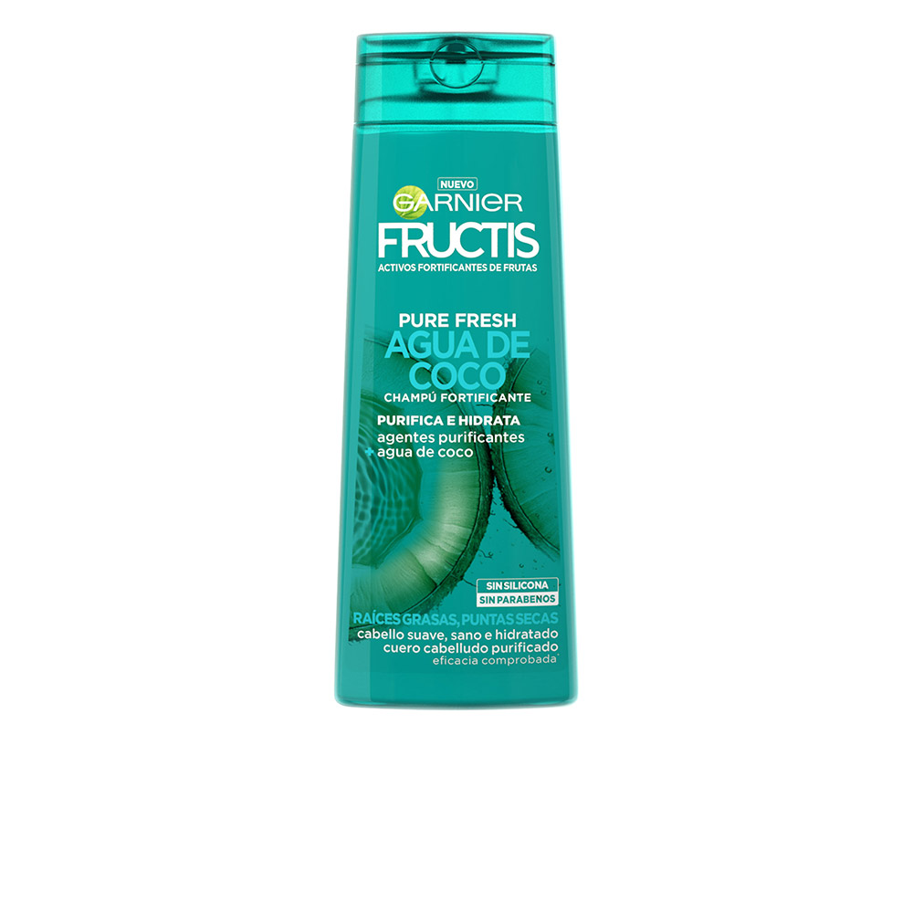 Garnier Fructis Pure Fresh Fortifying Coconut Water Shampoo 360ml Garnier Fructis Pure Fresh Fortifying Coconut Water Shampoo 360ml