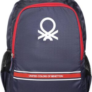 Small 18 L Laptop Backpack 18L Navy / Red Laptop Backpack  (Blue)