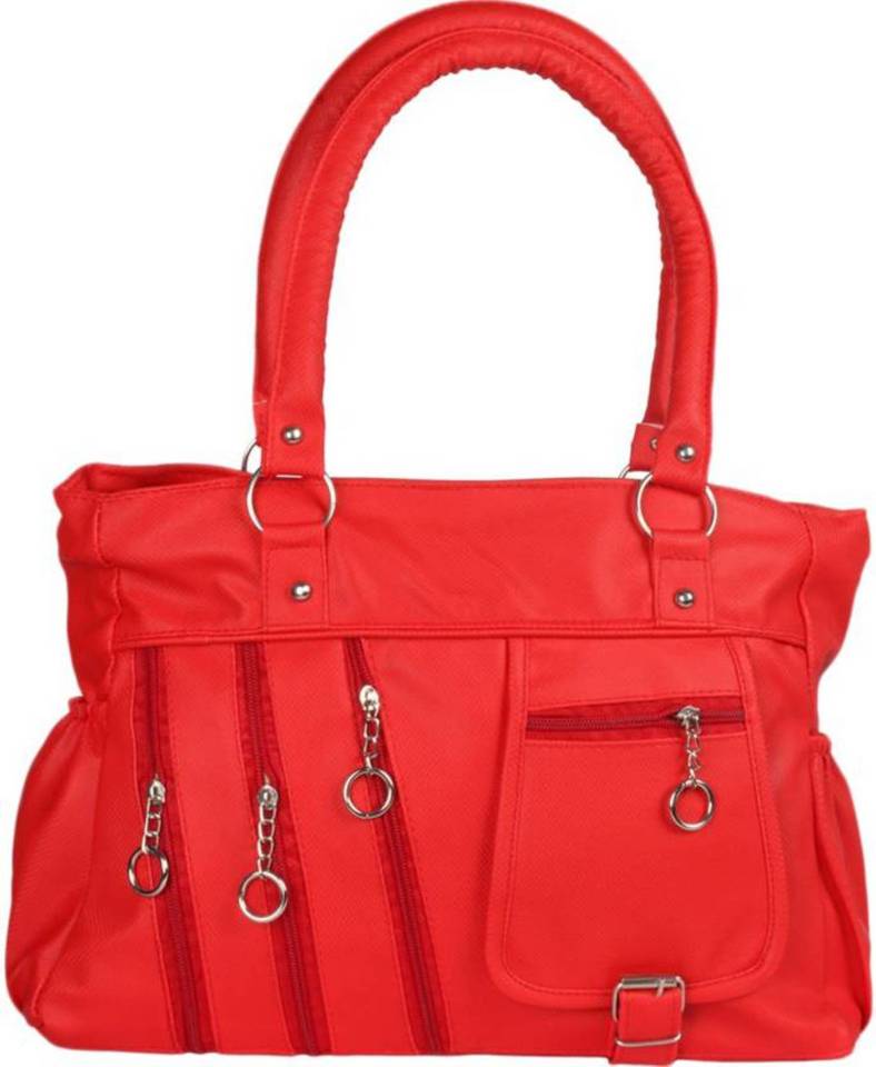 Women Red Hand-held Bag - Extra Spacious Women Red Hand-held Bag - Extra Spacious