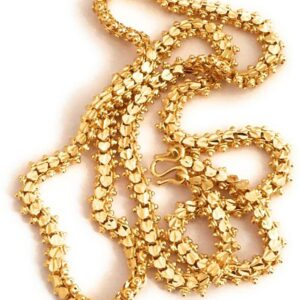 Long Gold-plated Plated Copper Chain