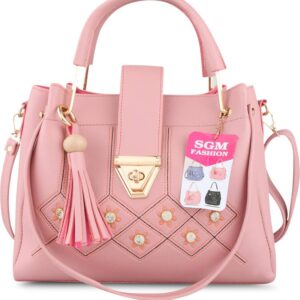 Women Pink Hand-held Bag - Extra Spacious